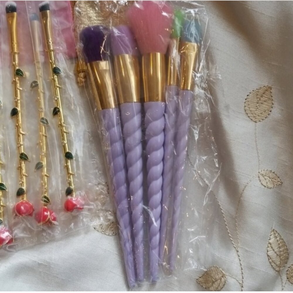 Colorful Unicorn Brushes
